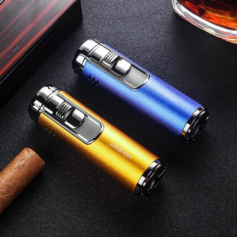 Windproof Cigar Torch Gas Lighter