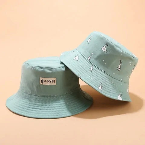 Panama Banana Print Bucket Hat