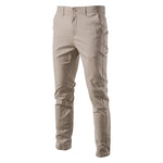 Men's Slim Fit Classic Cotton Trousers