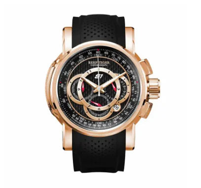 Men's RT Designer Sport Rose Gold Watch