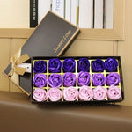 Rose Flower Soap Bars Gift Box