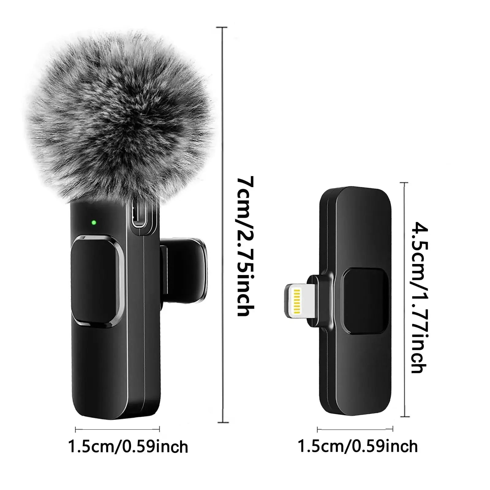 Mobile Video Recording Wireless Microphone