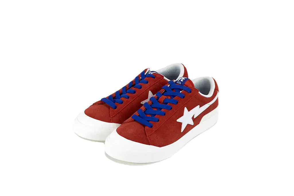 Bathing Ape Mad Sta Suede Leather Sneakers