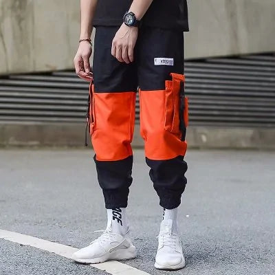 Men's Slim-Fit Designer Cargo Trousers