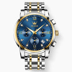 Luxury Stainless Chronograph Watch