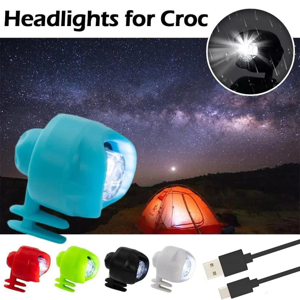 Rechargeable Crocs lights