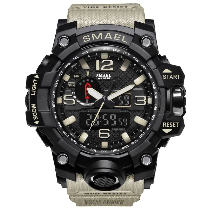 SMAEL Brand Men Sports Watch