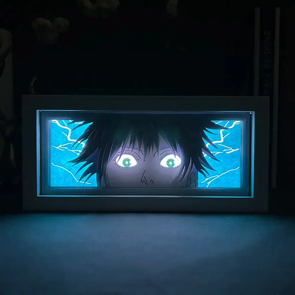 Light Box Jujutsu Kaisen Anime Satoru Gojo Eye Face Lamp For Bedroom Decor