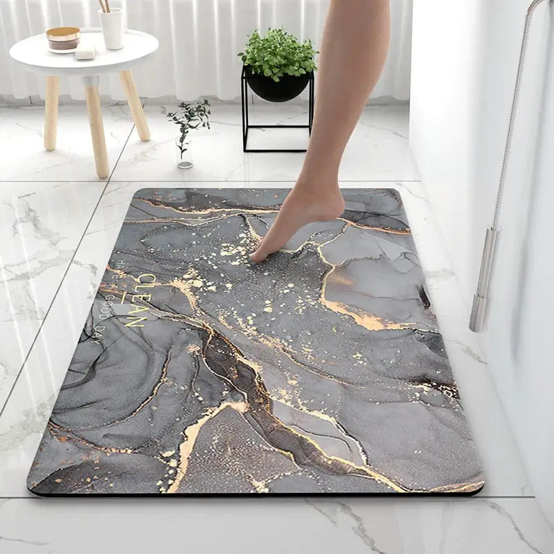 STOMART.CO.UK Earth Non-slip Rubber Mat Bathroom Home Goods Kitchen Free Text