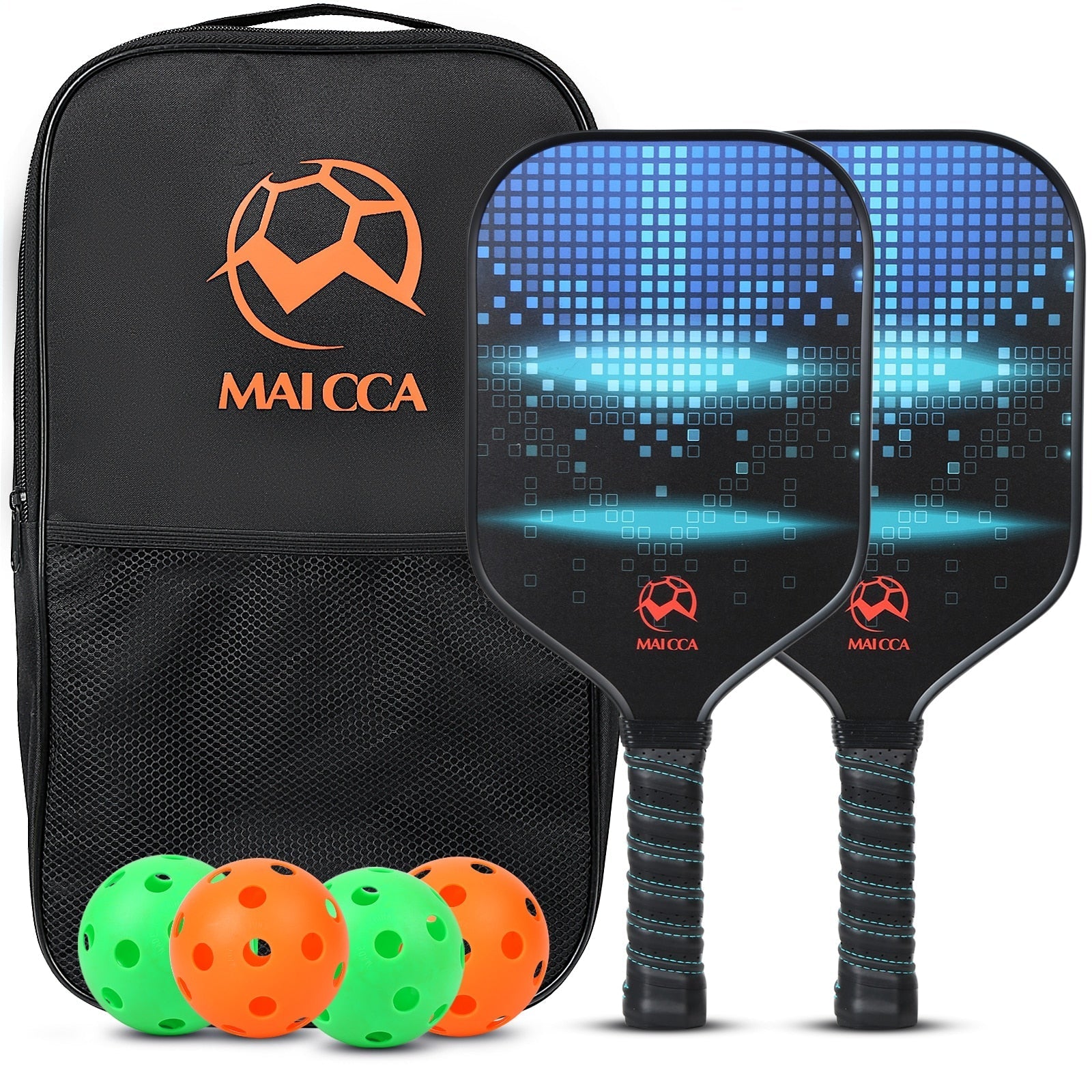 Pickleball Paddles Rackets Set