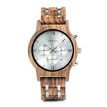 Elegant Wooden Watch in green