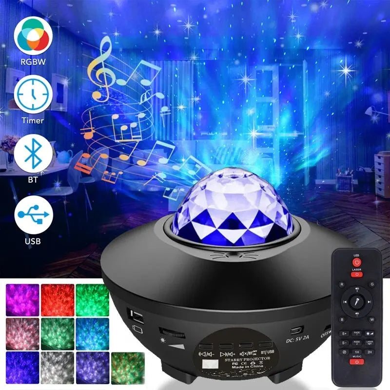 Starry Projector Galaxy Night Light