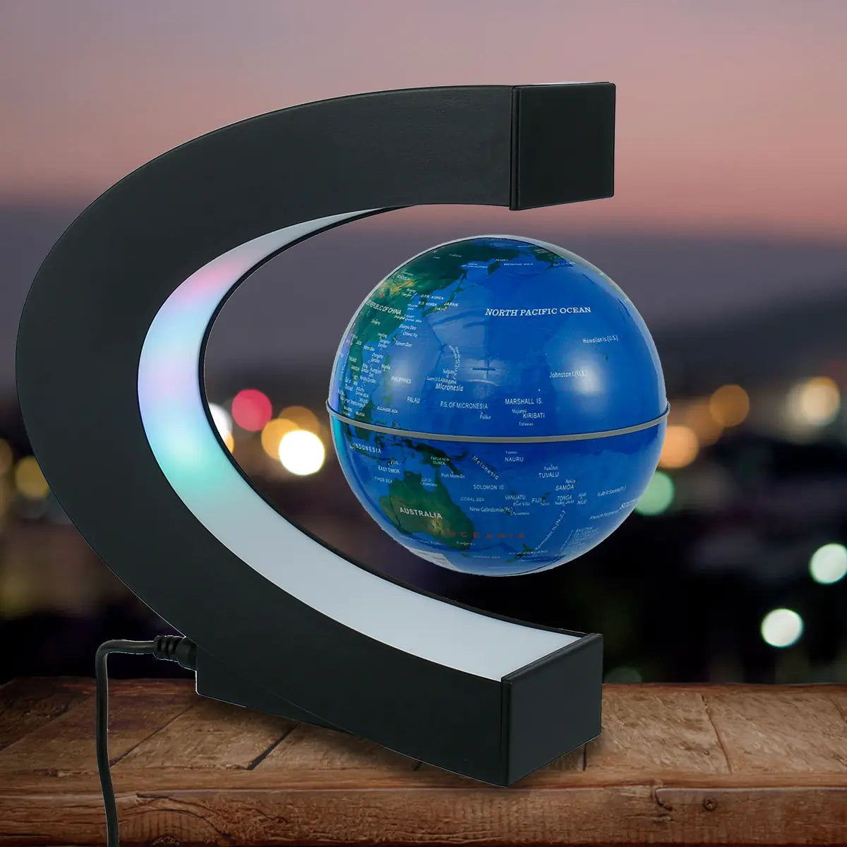 Levitating Magnetic Globe Table Lamp