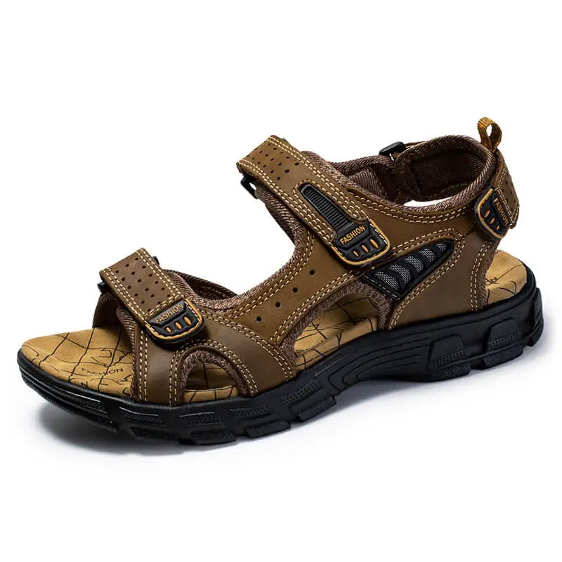 Men's Comfort Strap Leather Sandals