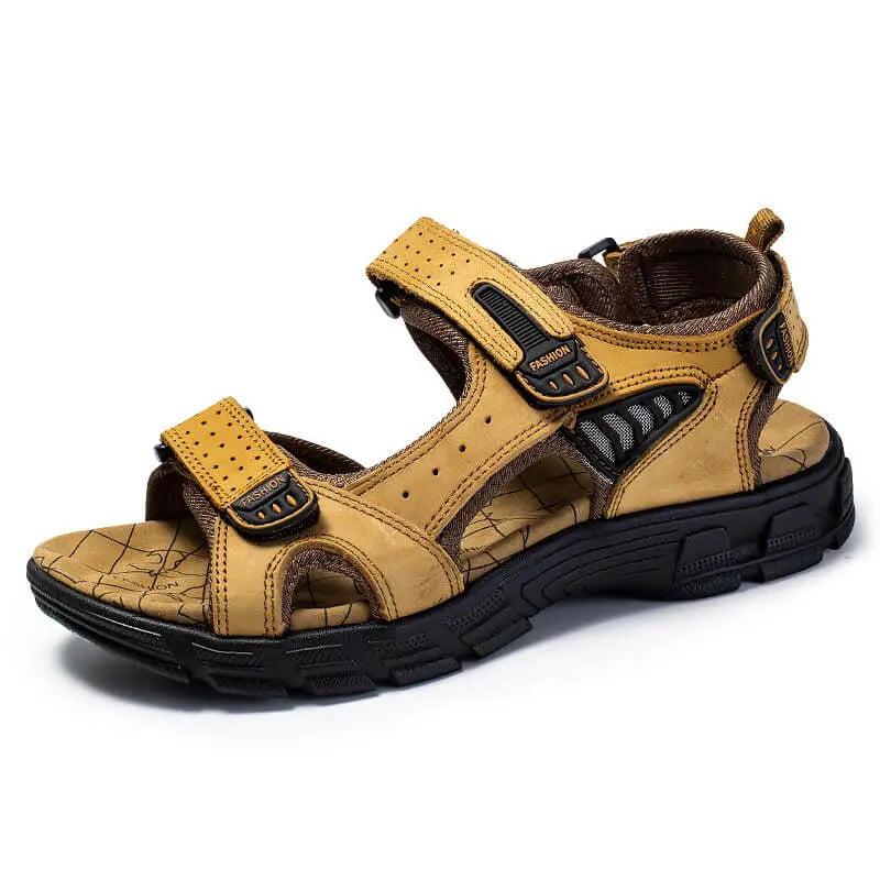 Men's Comfort Strap Leather Sandals