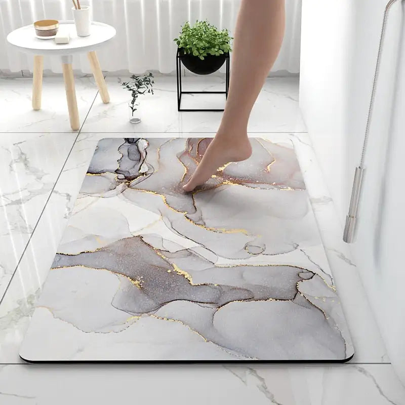 STOMART.CO.UK Earth Non-slip Rubber Mat Bathroom Home Goods Kitchen Free Text