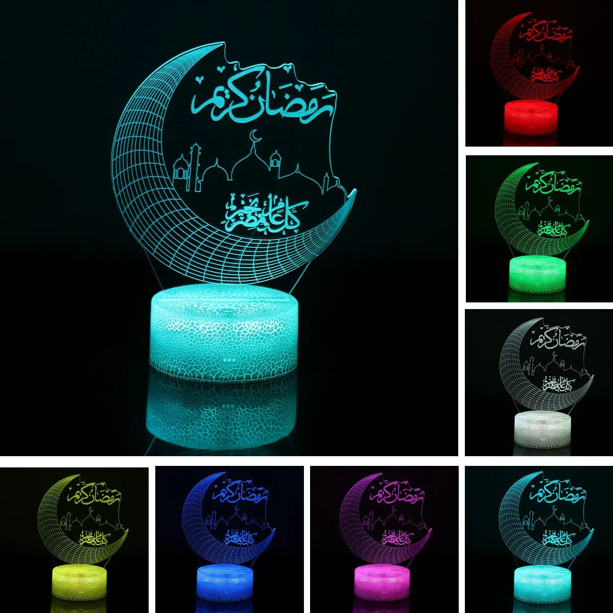 Mond Sterne Touch Control Lamp