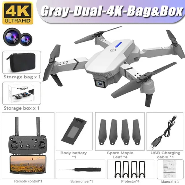 E88 Pro Drone 4K HD Camera