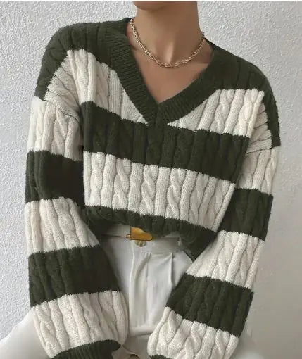 Chic and Bold: Leopard Print Sweater
