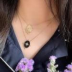 black pendant astral jewelry
