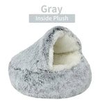 Velvet Snuggle Pet Bed