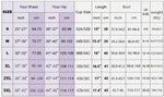 Tummy Control Slimming Bodysuit Size Chart