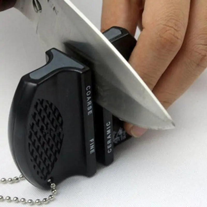 Compact Ceramic Knife Sharpening Tool