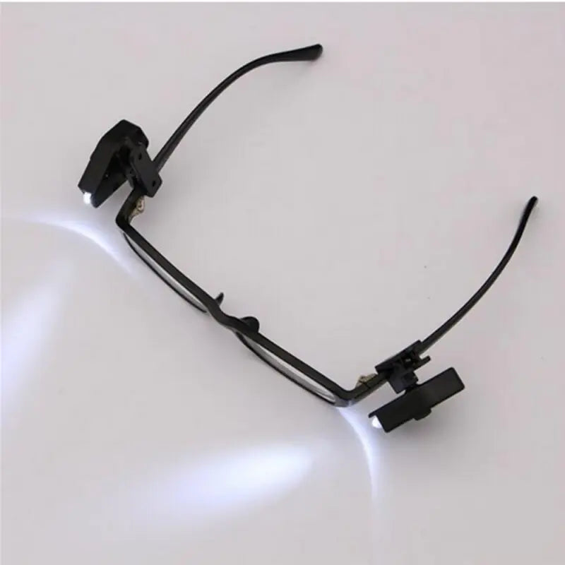 2 Pieces Flexible Eyeglass Lights