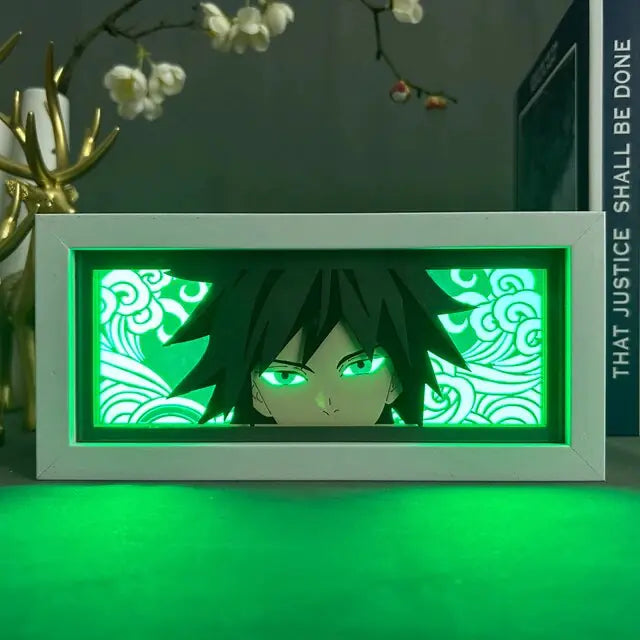 LED Room Decor Anime Light Box