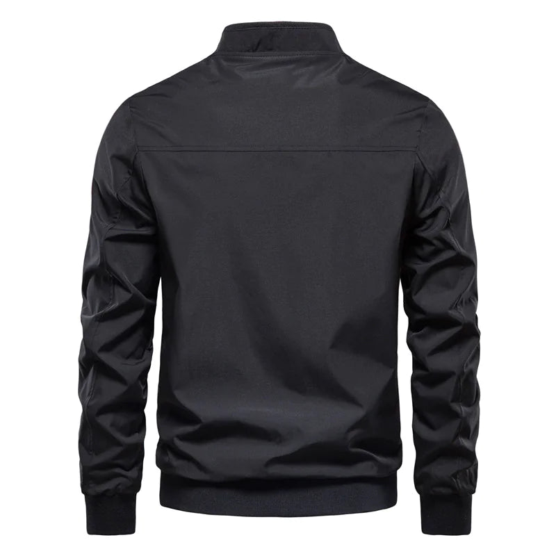 Men's Polyester Fabric Casual Top Jacket