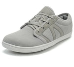"Maroon-colored casual sneaker with a mesh fabric upper, lace-up design, black eyelets, and a white rubber sole.