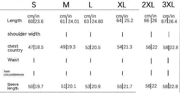 Women's Casual Leopard Print Sweater Size Chart