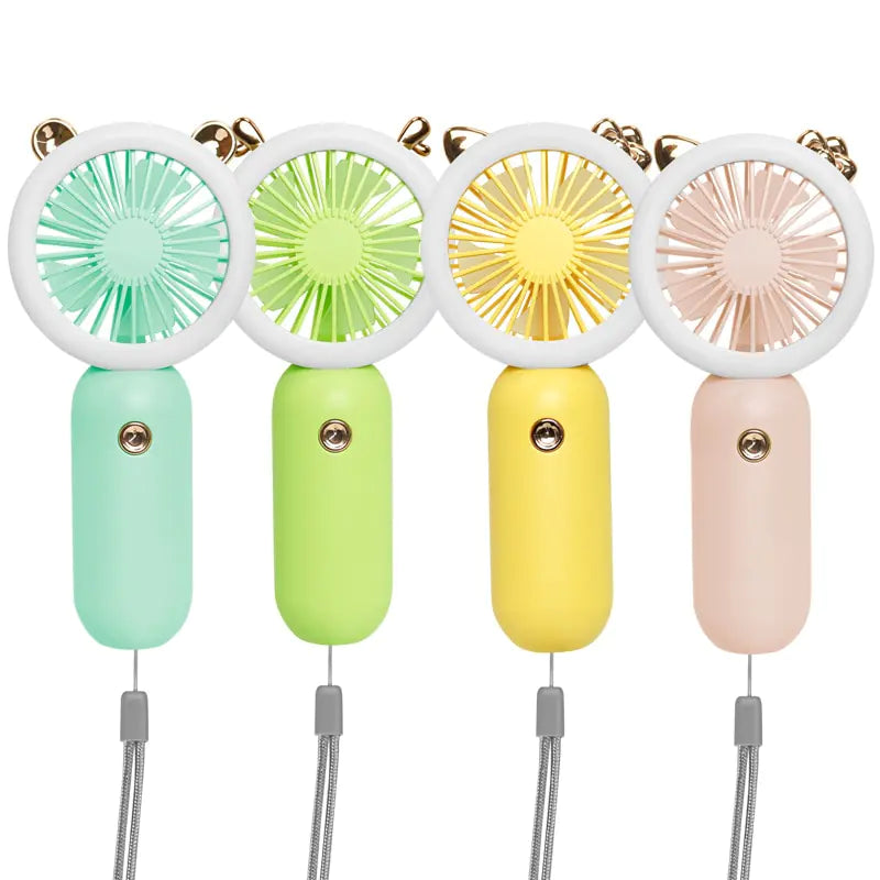 Handheld USB Rechargeable Mini Fan