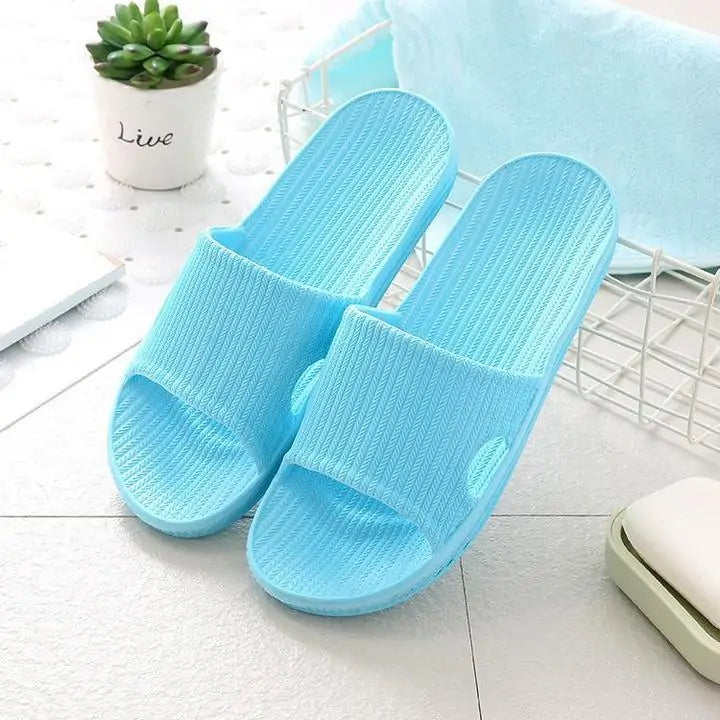 Home slippers designed with anti-slip techn