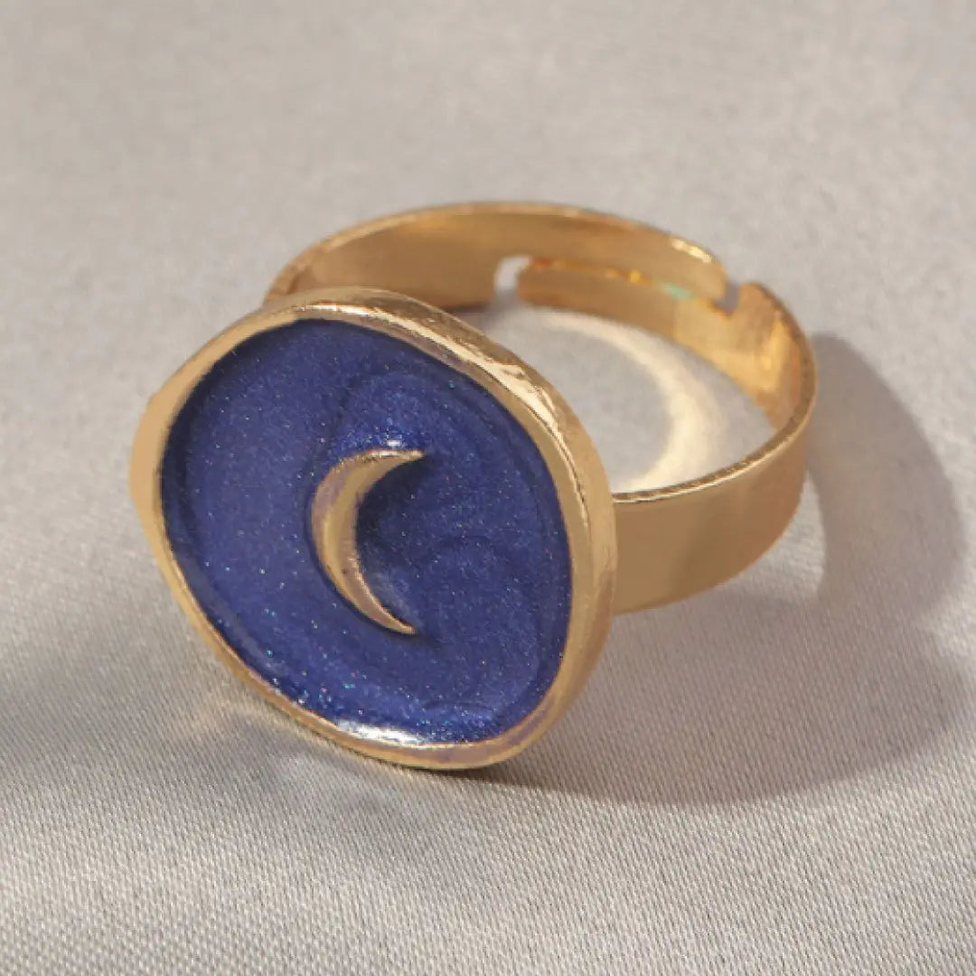 STOMART.CO.UK Astral Ring Blue Jewellery & Watches Free Text