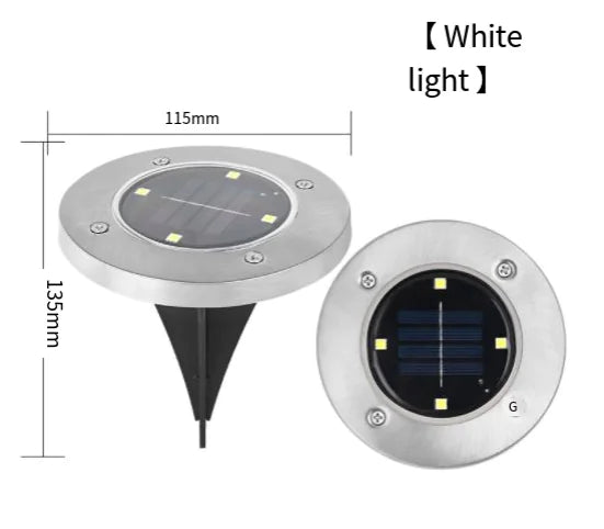 Solar Powered Ground Lights