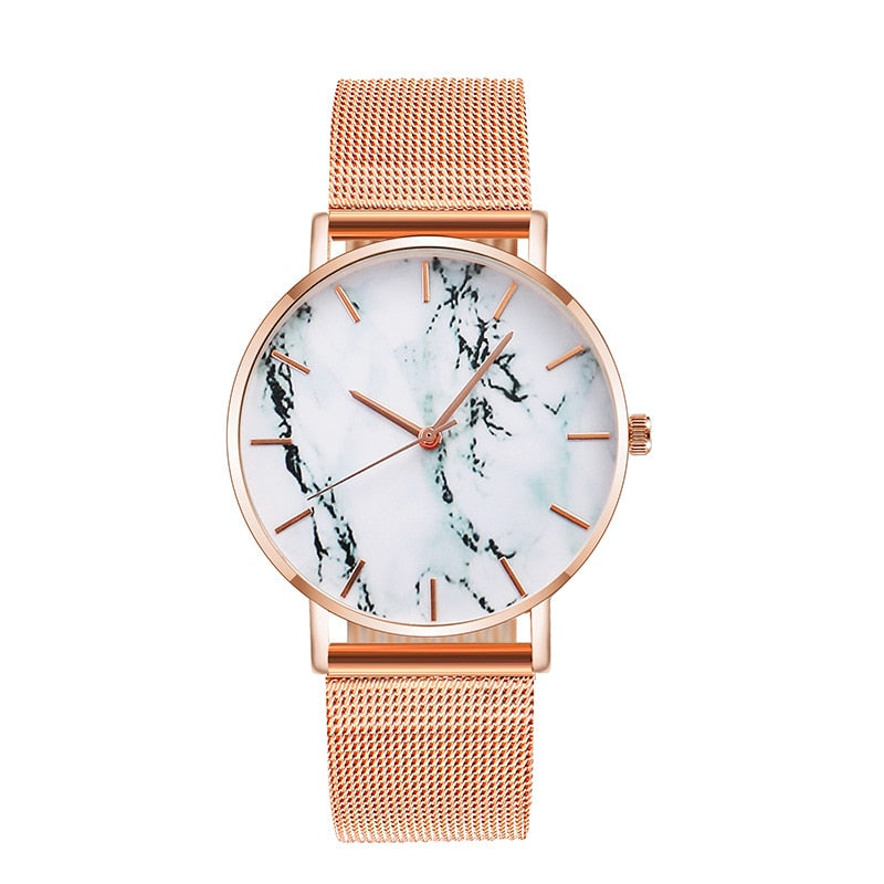 Women's Crystal Dial Quartz Watch