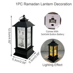 Ramadan Wind Lights Home Decor