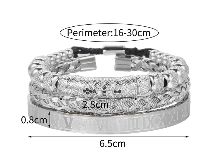 Roman Numbers Fashion Bracelet