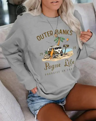 "Outer Banks" Trendy Sweatshirt