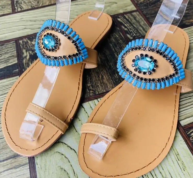 Stylish beach sandals