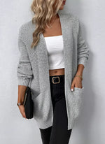 Timeless Autumn Solid Knitted Sweater