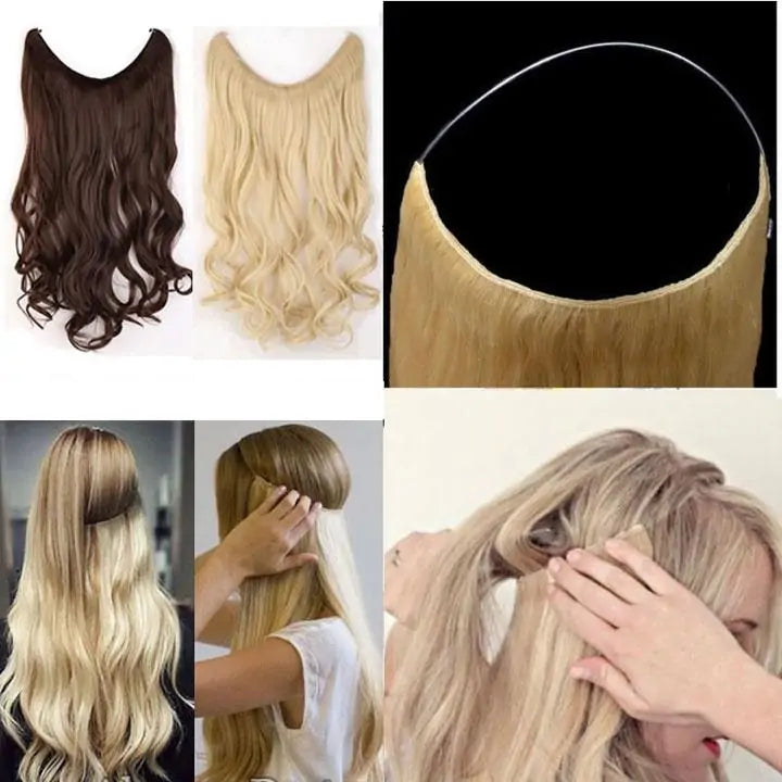 Invisible No-Clips Hair Extension