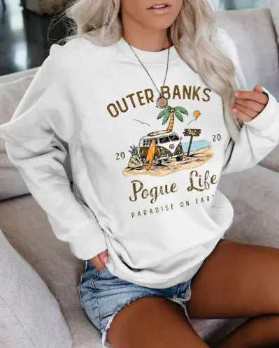 "Outer Banks" Trendy Sweatshirt