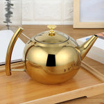 Stainless Steel Side Teapot 