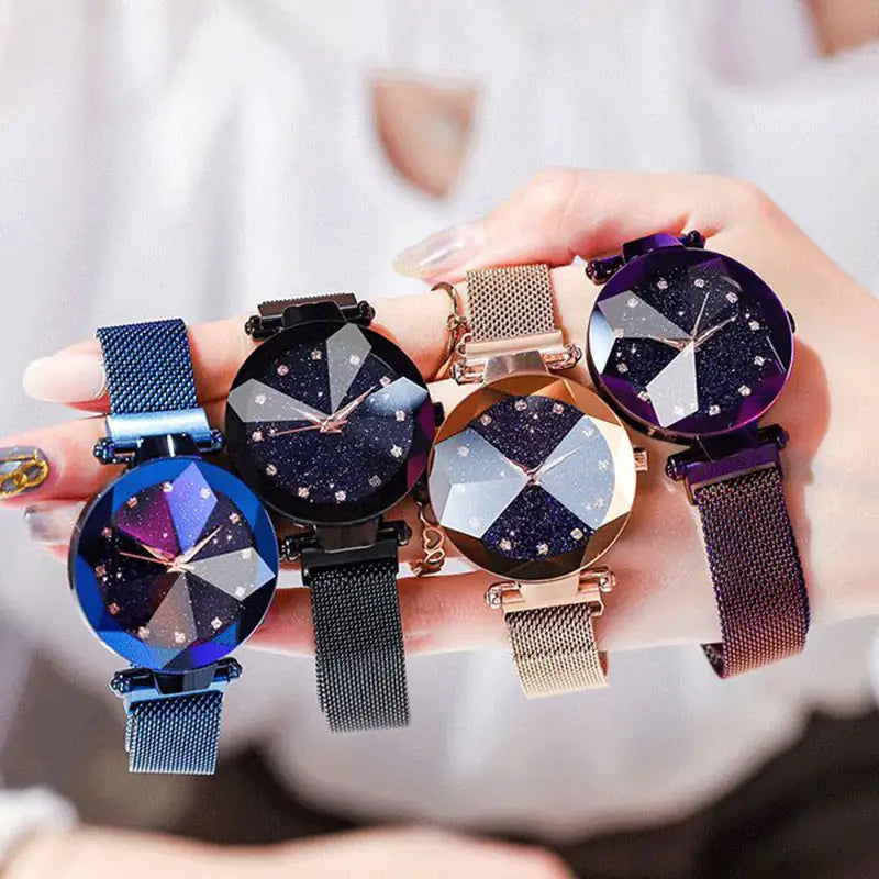 Feminine Diamond Celestial Watch