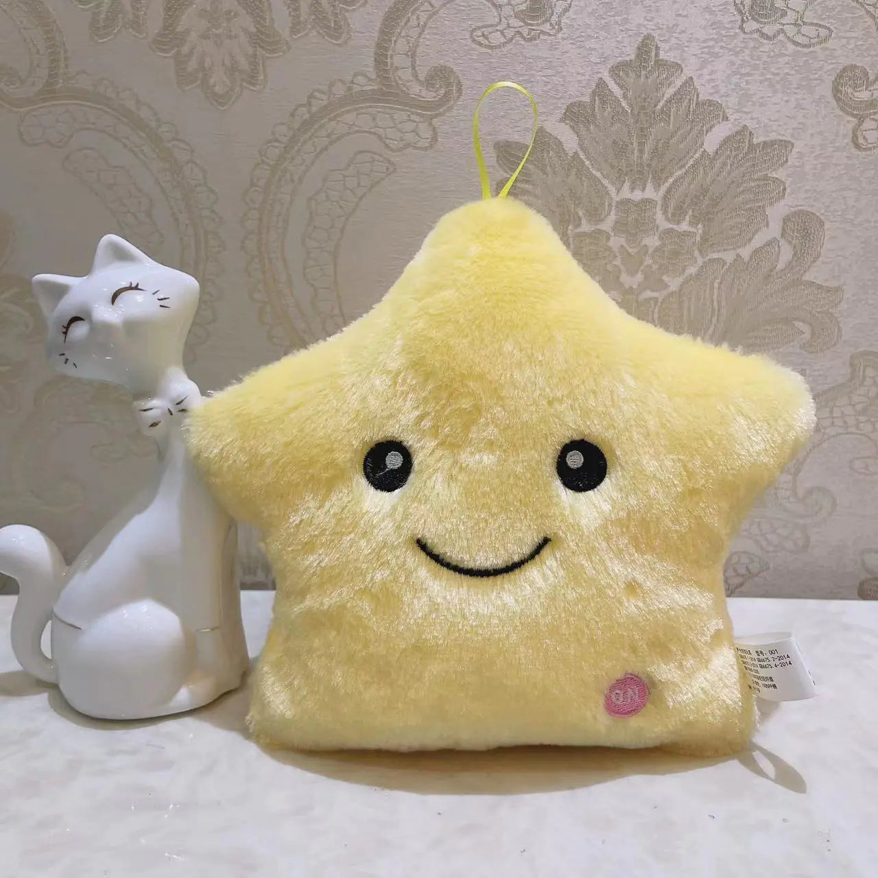 Star-Inspired LED Pillow
