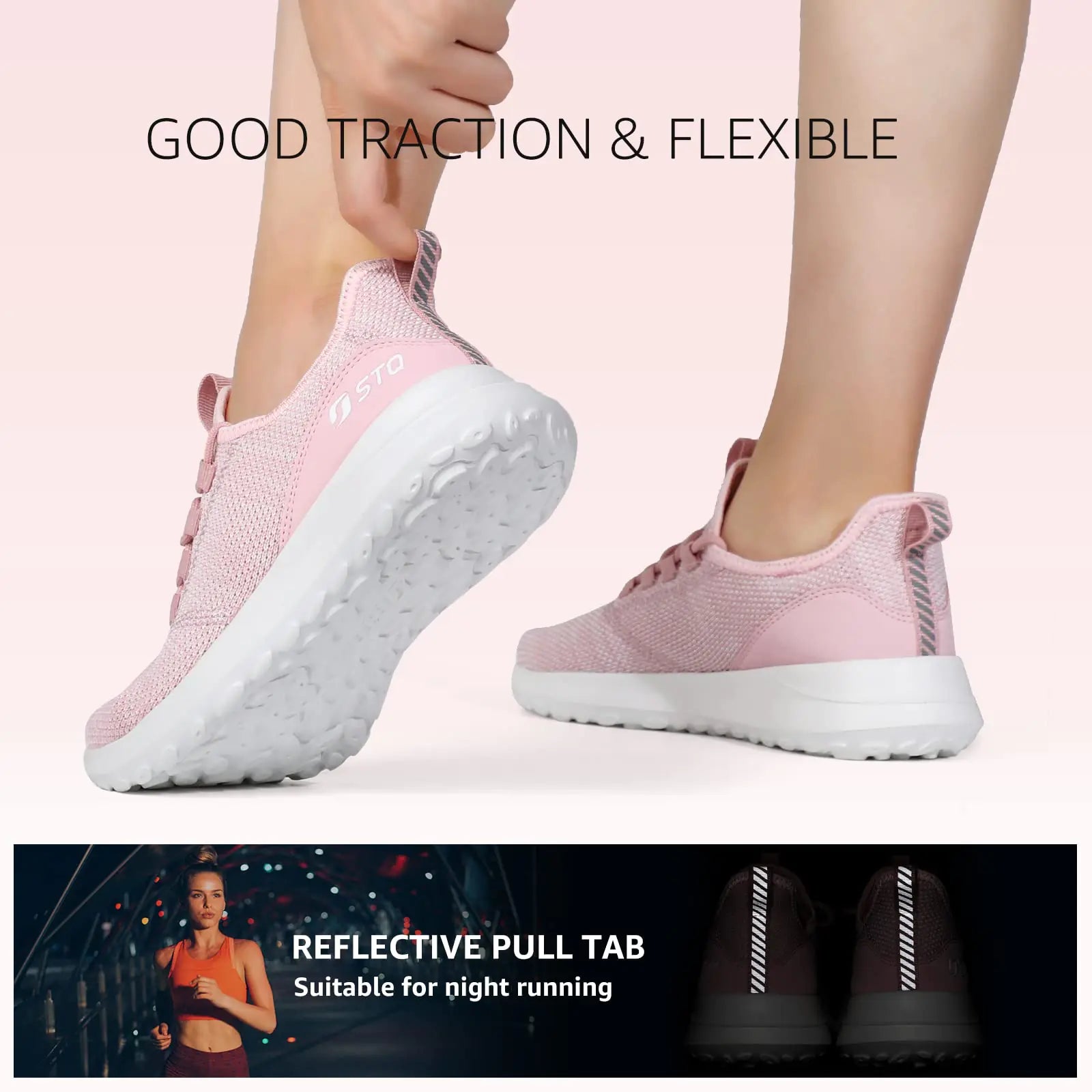 Ladies Memory foam insole sneakers