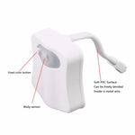 Toilet Motion Sensor LED Night Light