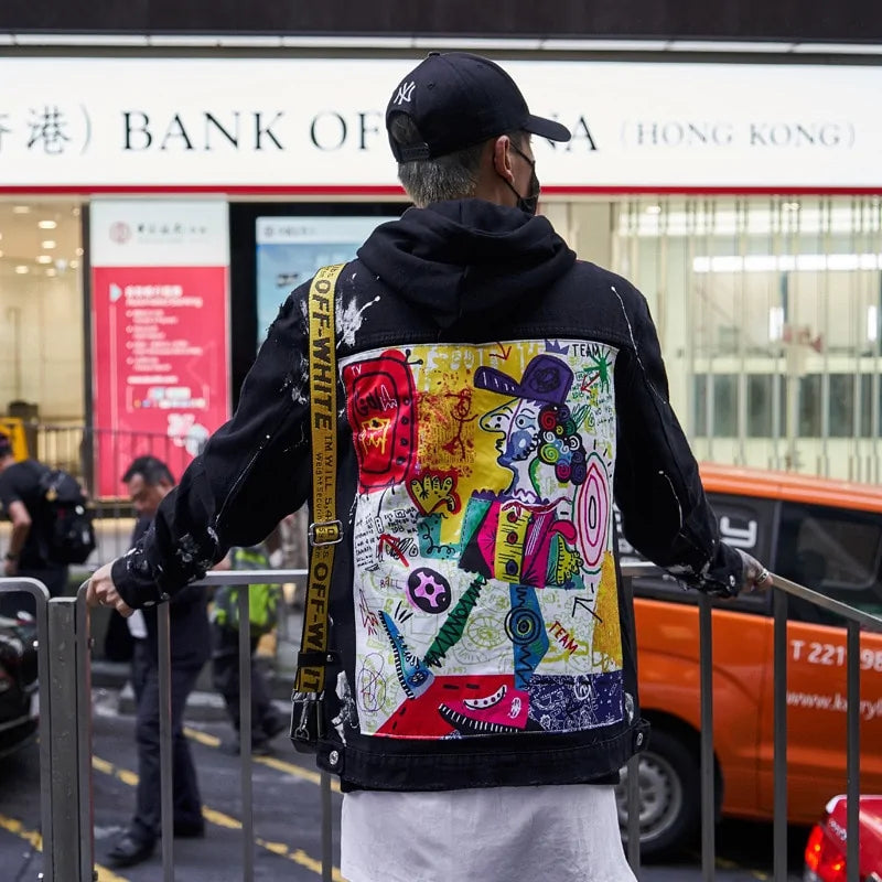 Picassos Soul Denim Jacket